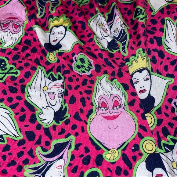 torrid Intimates & Sleepwear Torrid Disney Villains Bad Gals Club Leopard Pink Sleep Shorts